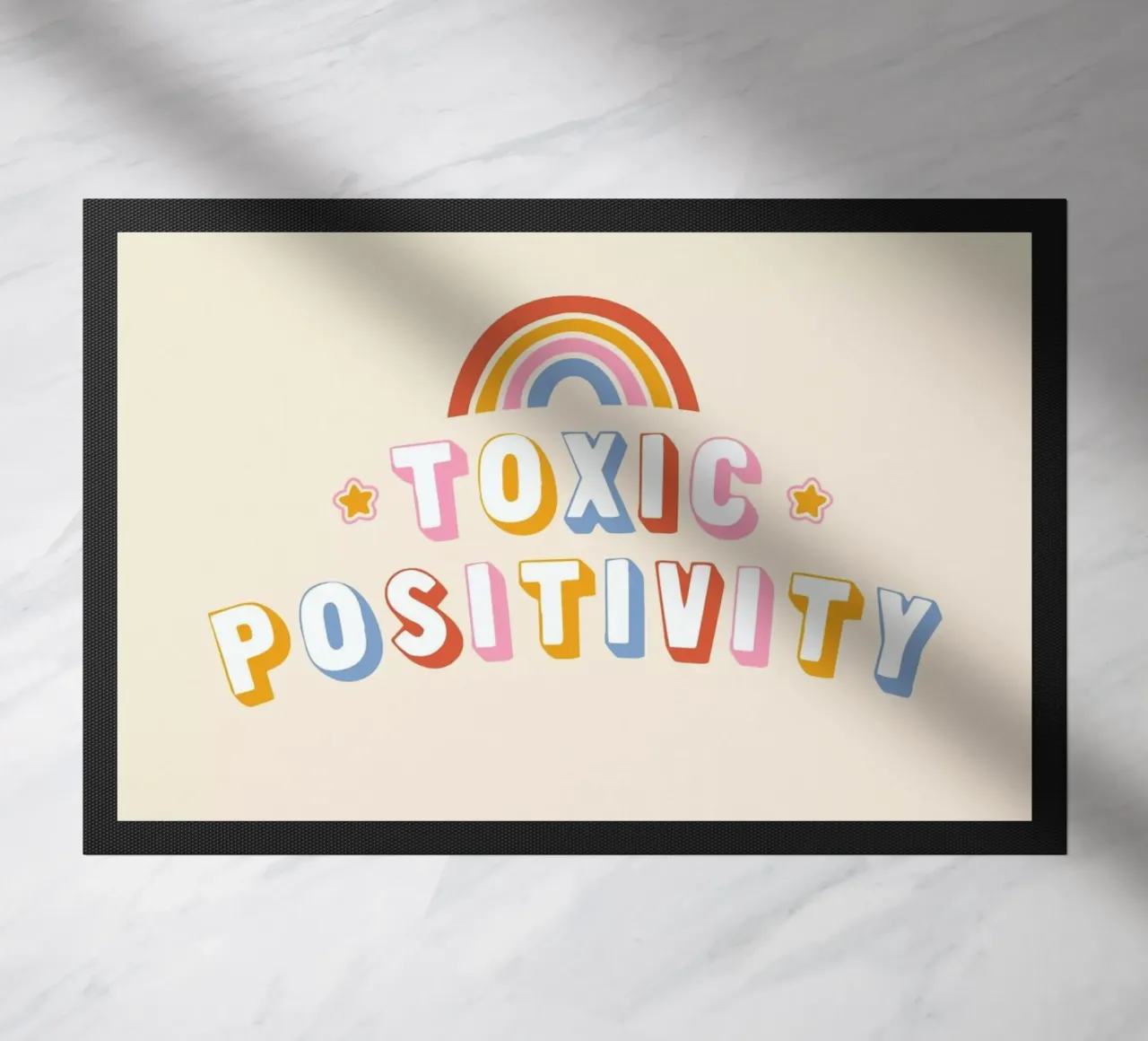 Toxic Positivity felpudo de Tobe Fonseca
