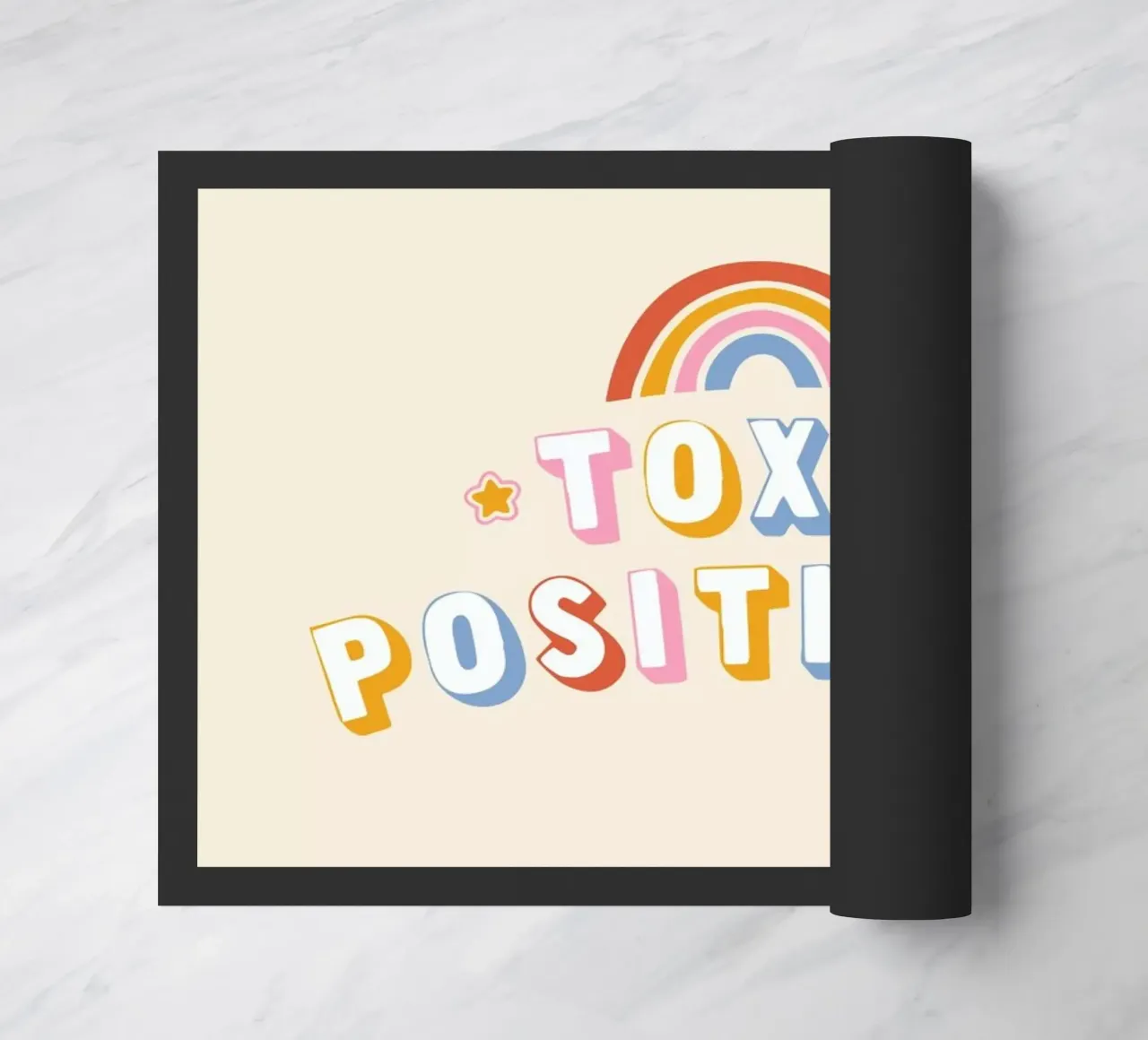 Toxic Positivity felpudo de Tobe Fonseca
