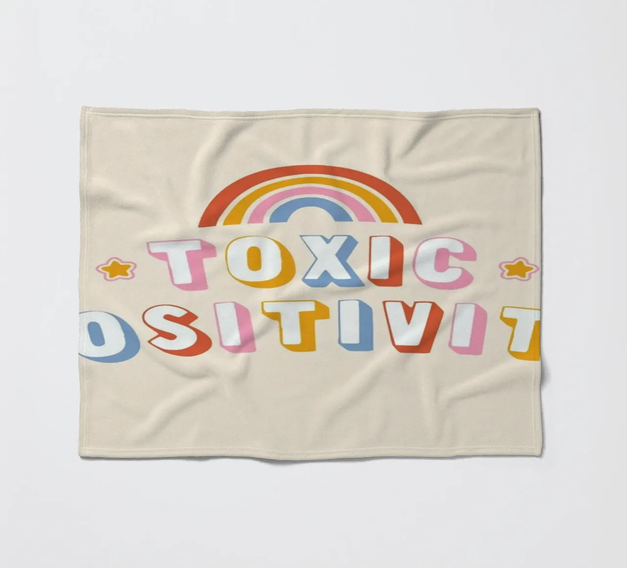Toxic Positivity coperta in pile da Tobe Fonseca