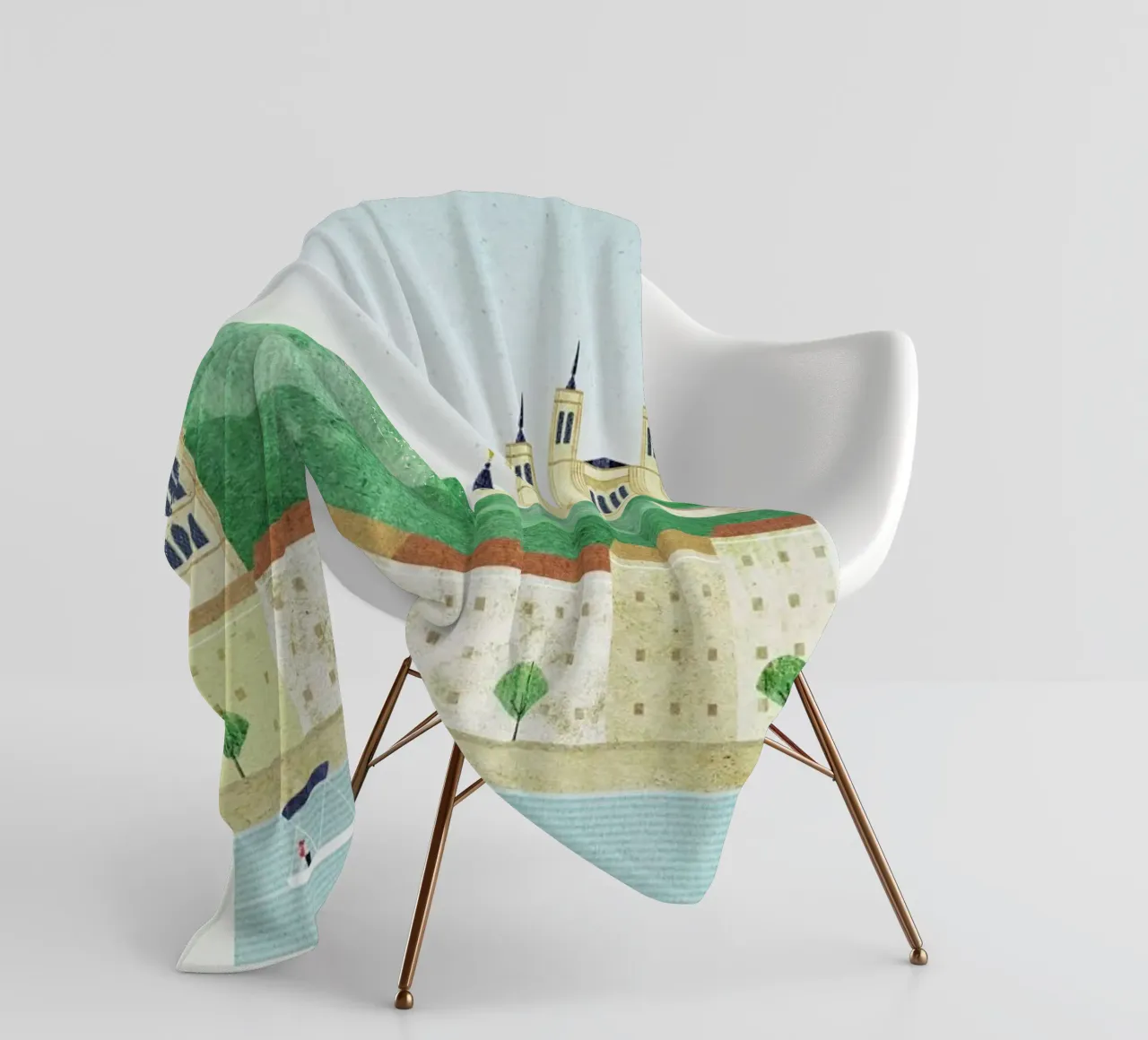 Lyon Series II coperta in pile da Henry Rivers