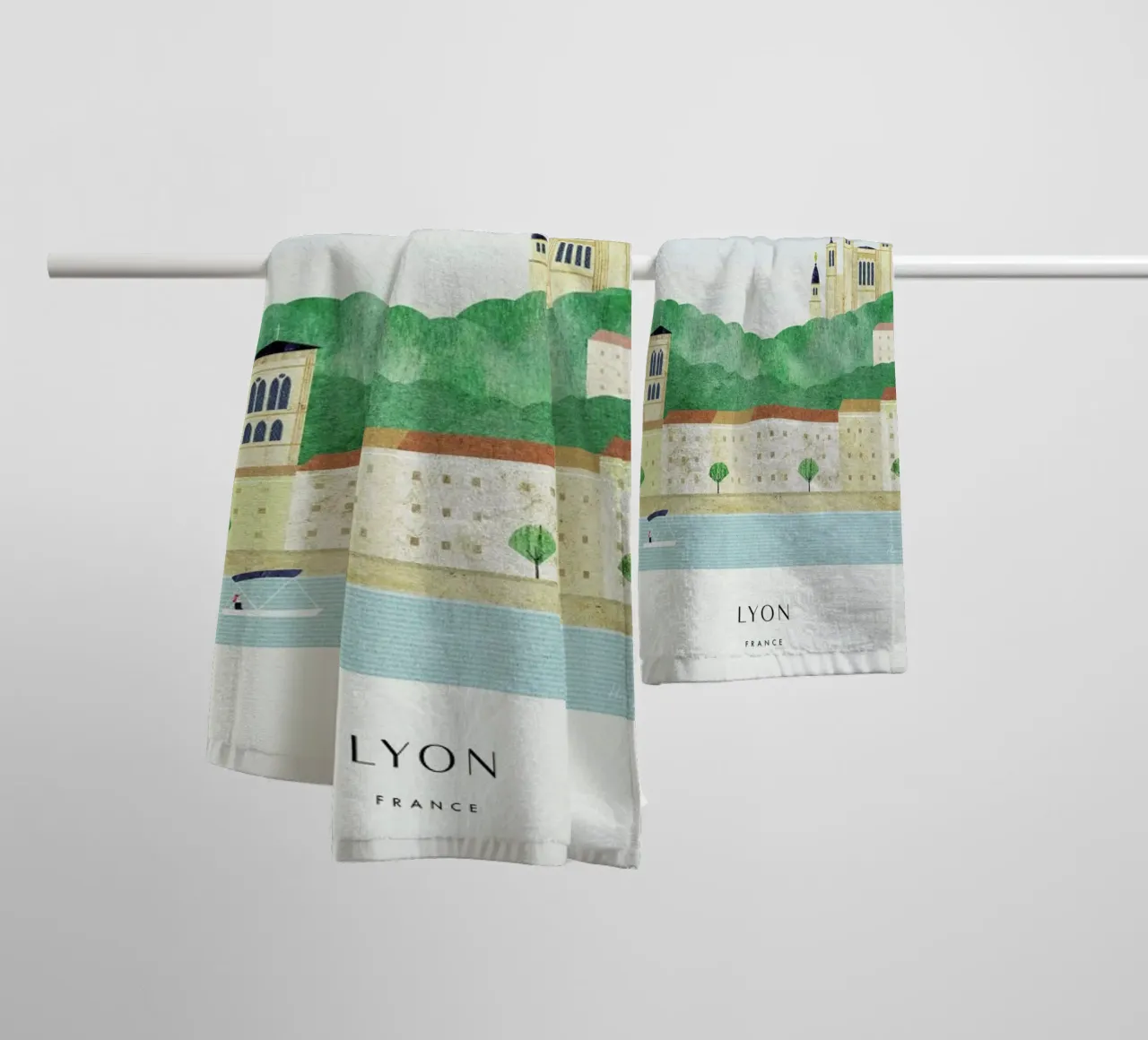 Lyon Series II asciugamano da bagno da Henry Rivers