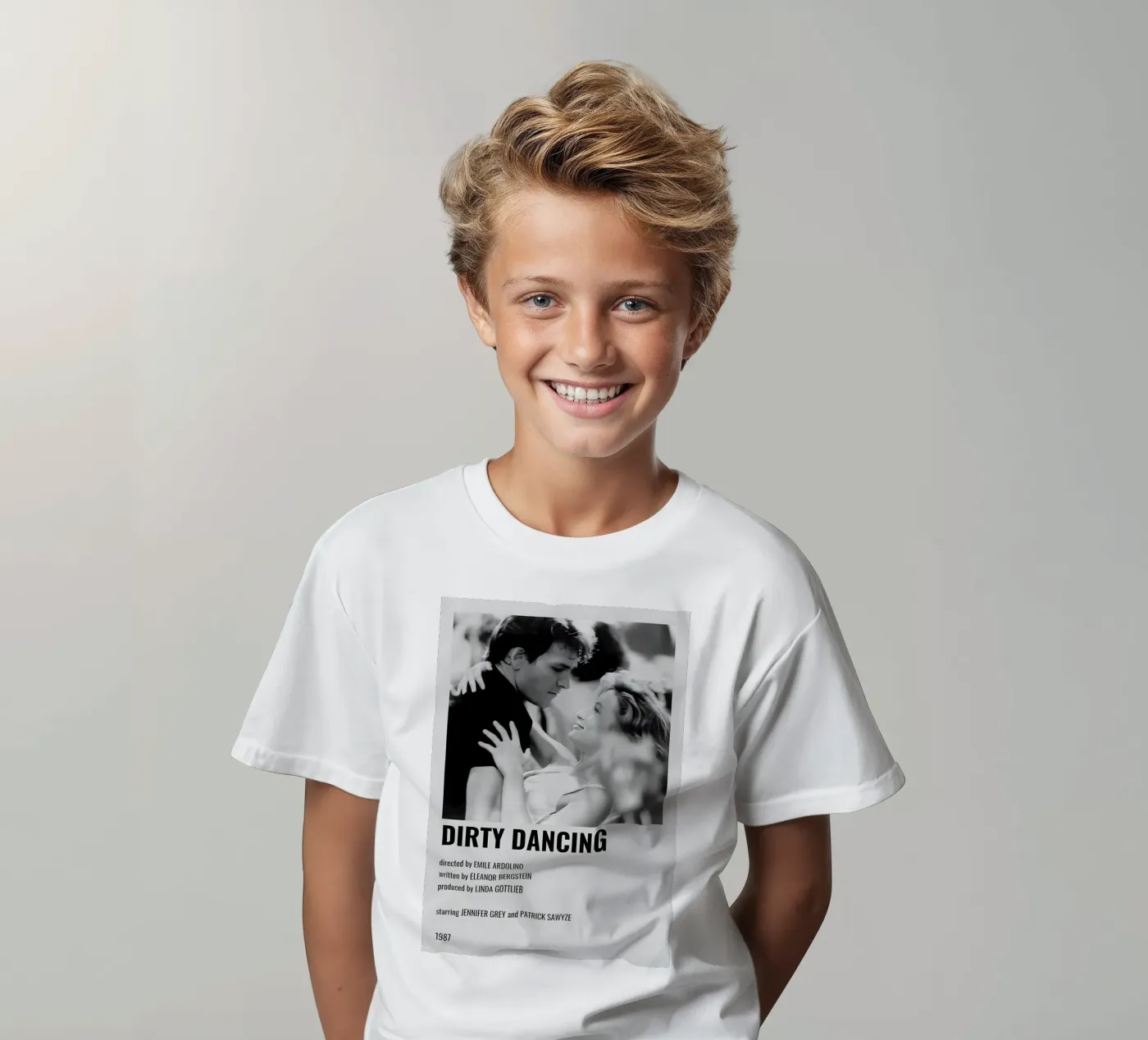 DIRTY DANCING t-shirt bambini da MVFminimalist