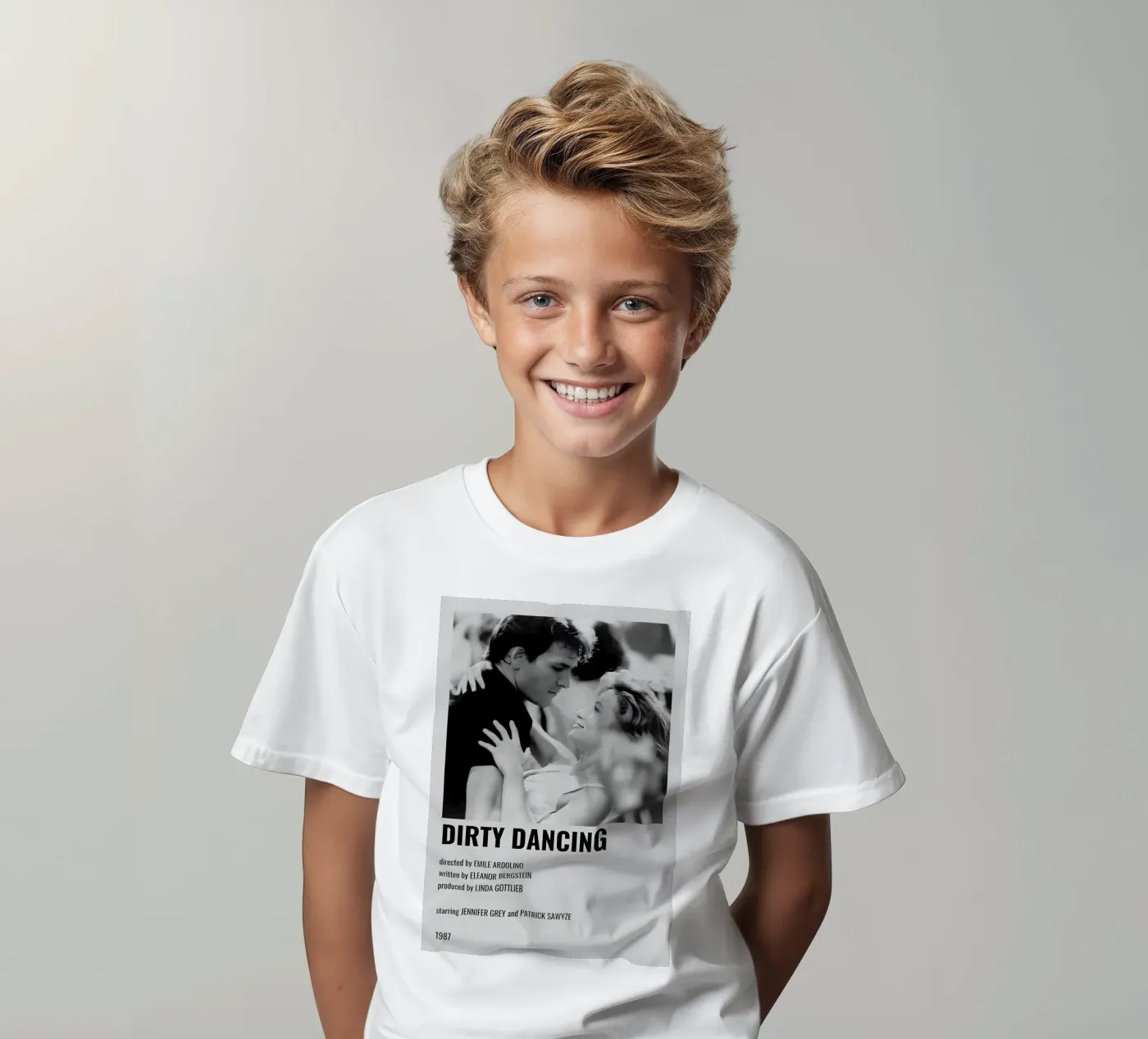 DIRTY DANCING t-shirt bambini da MVFminimalist