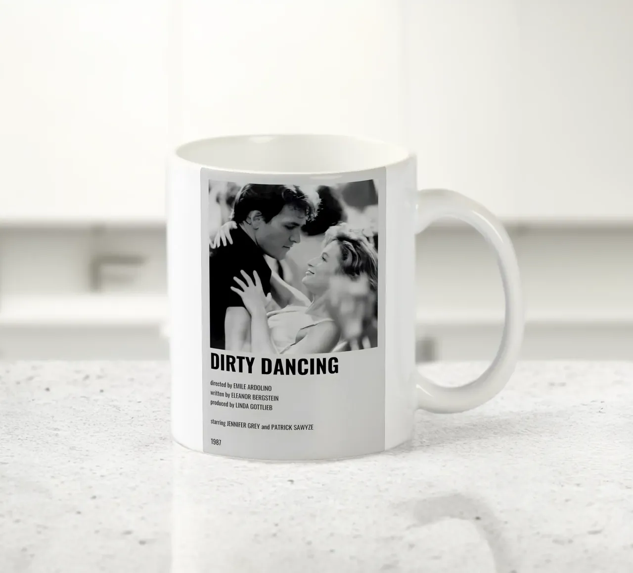 DIRTY DANCING tazza in ceramica da MVFminimalist