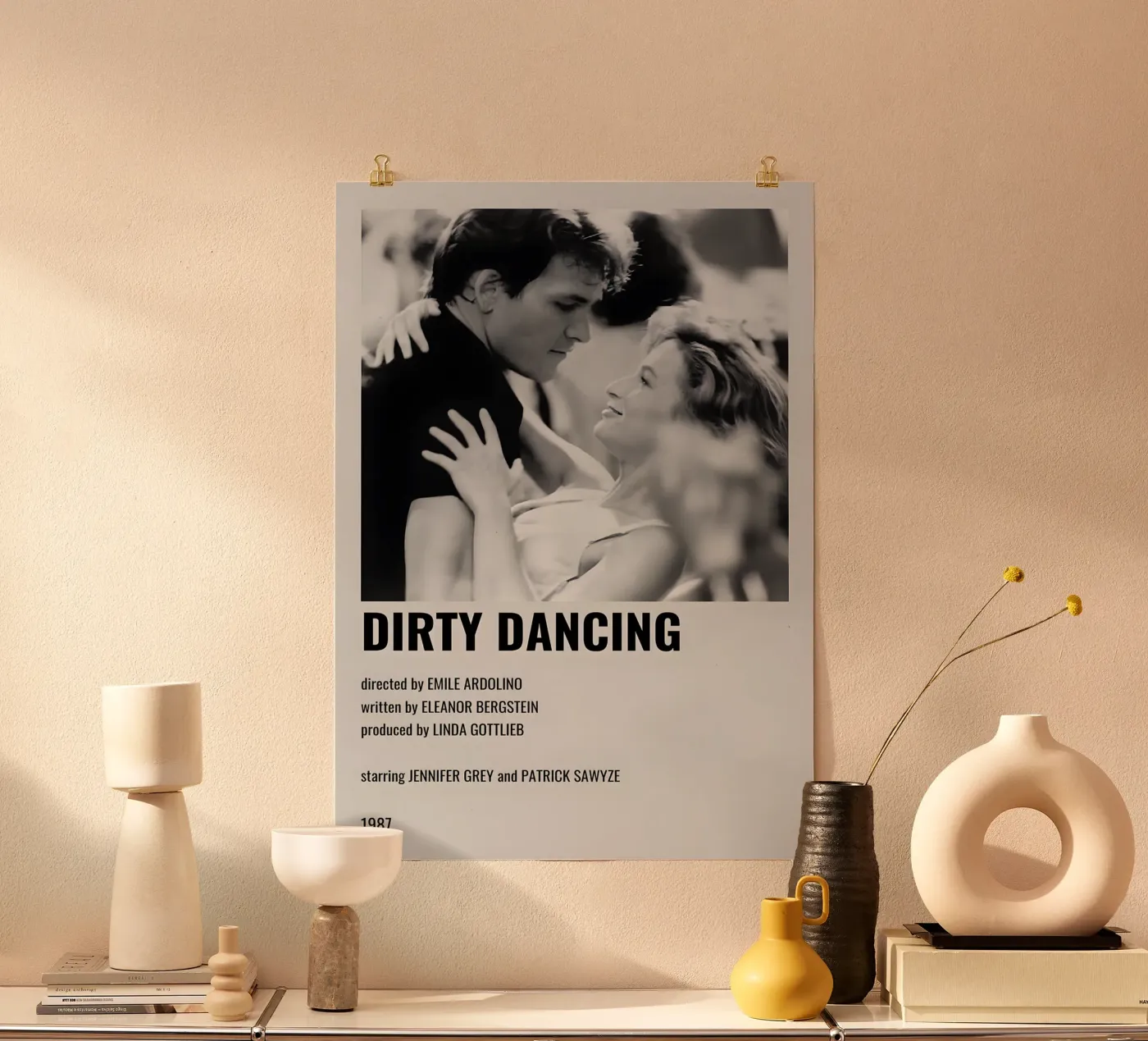 DIRTY DANCING Poster von MVFminimalist