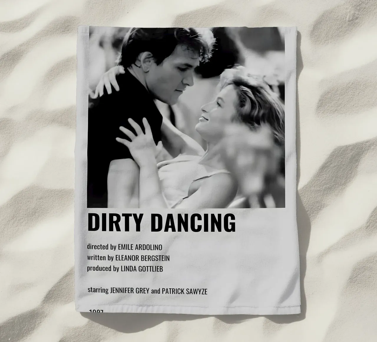 DIRTY DANCING telo mare da MVFminimalist
