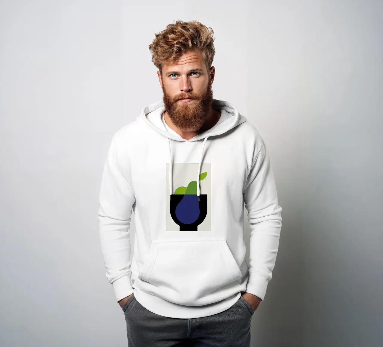 Pears felpa con cappuccio da Bo Lundberg