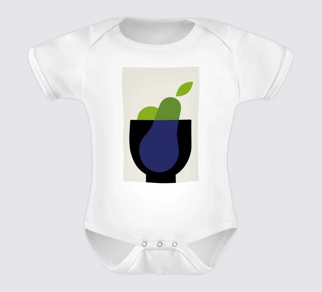 Pears body neonato maniche corte da Bo Lundberg