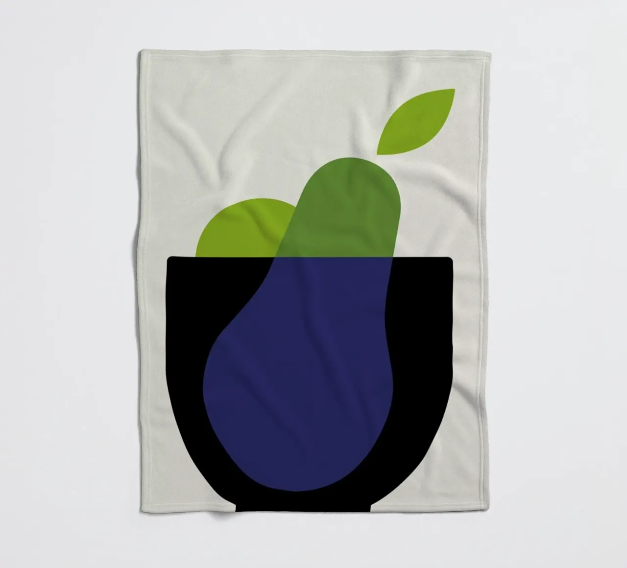 Pears Fleecedecke von Bo Lundberg