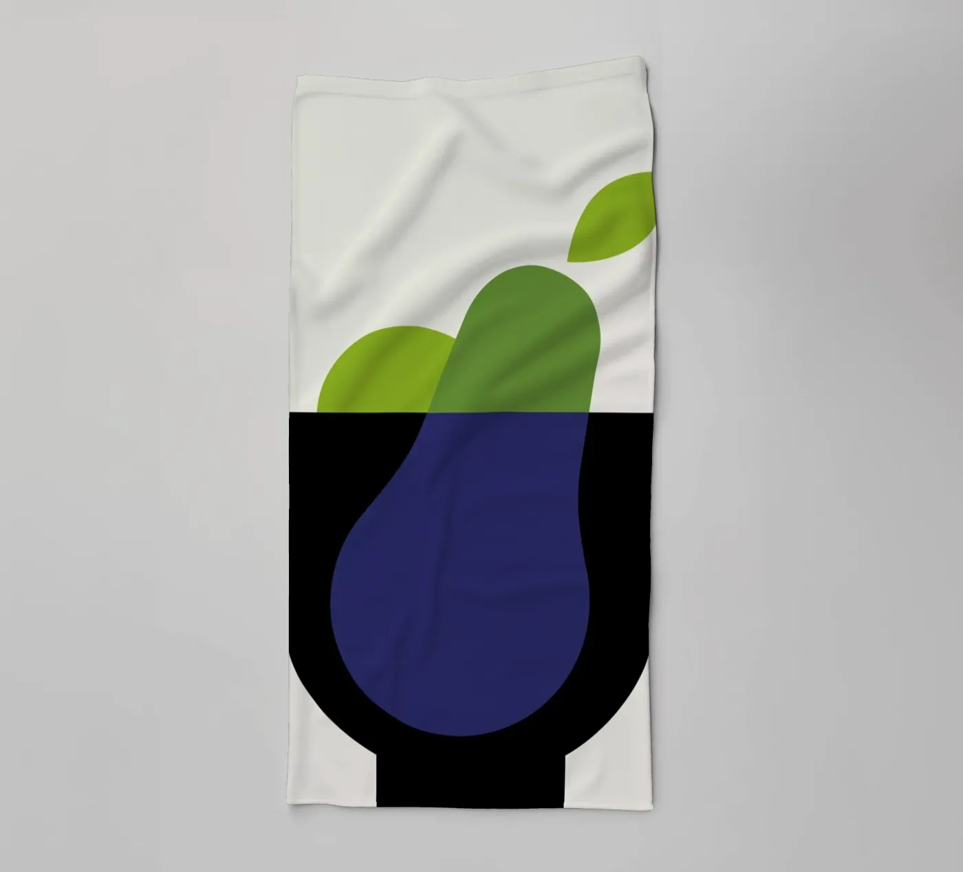 Pears towel by Bo Lundberg