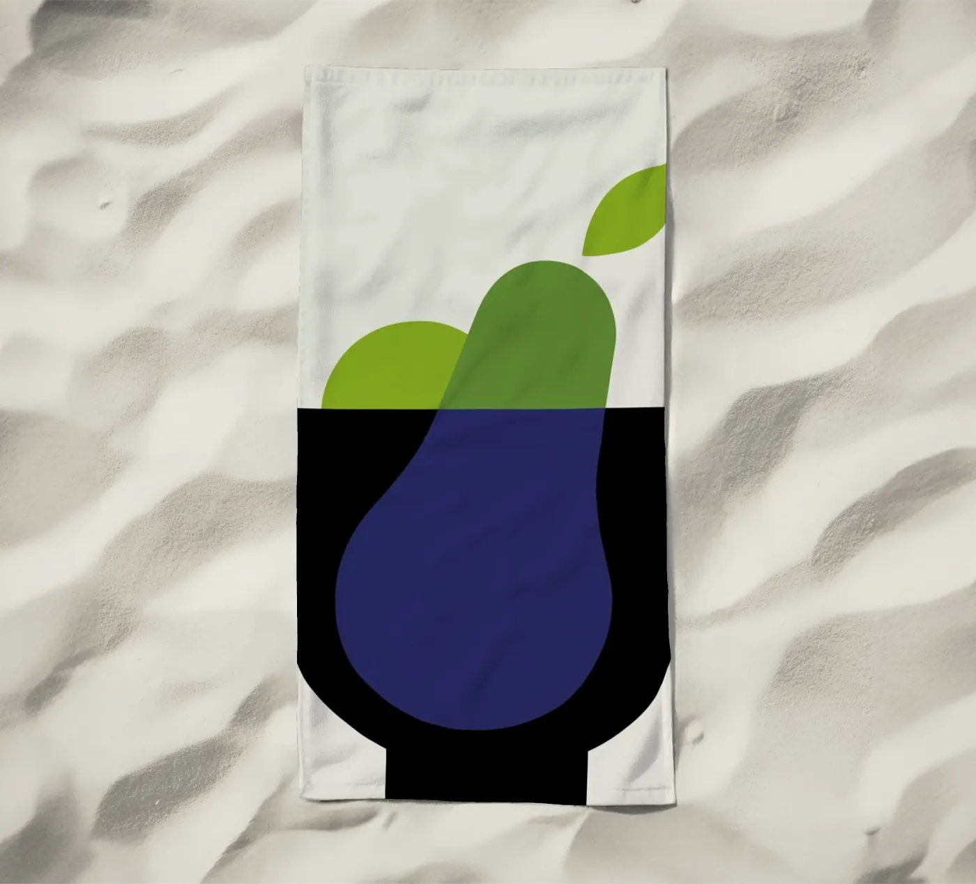Pears strandhanddoek van Bo Lundberg