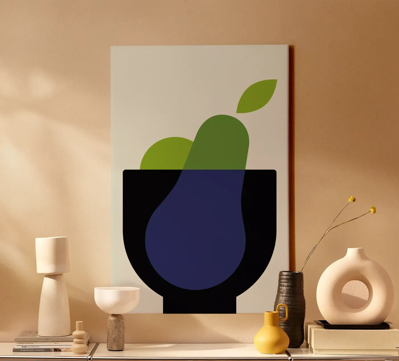 Pears canvas van Bo Lundberg