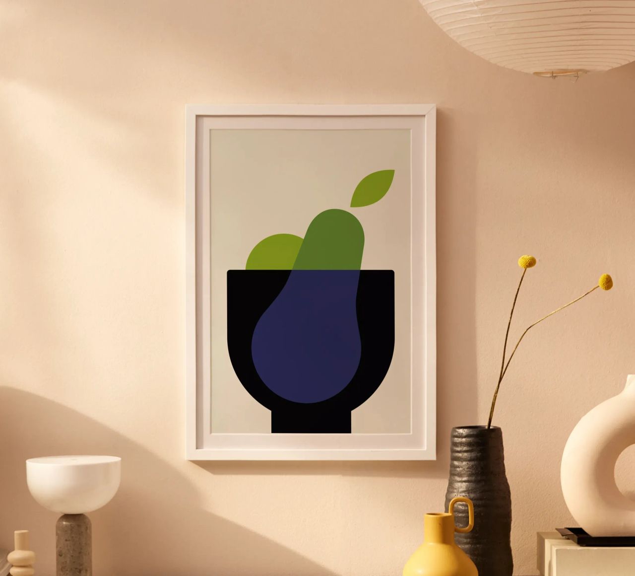 Pears poster by Bo Lundberg