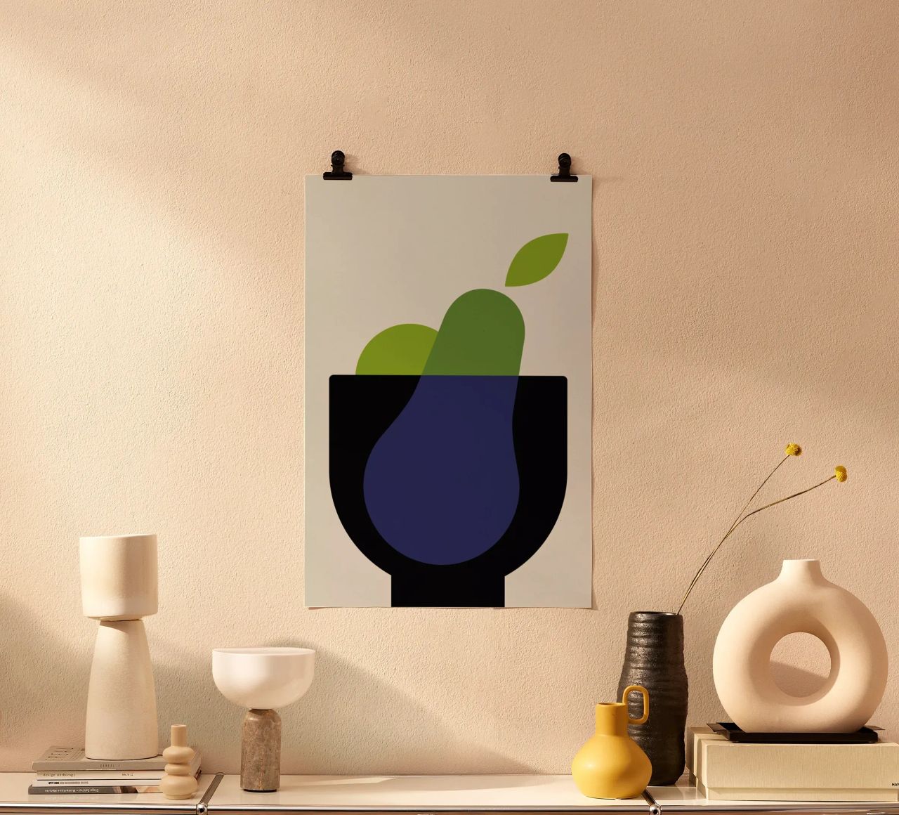 Pears poster by Bo Lundberg