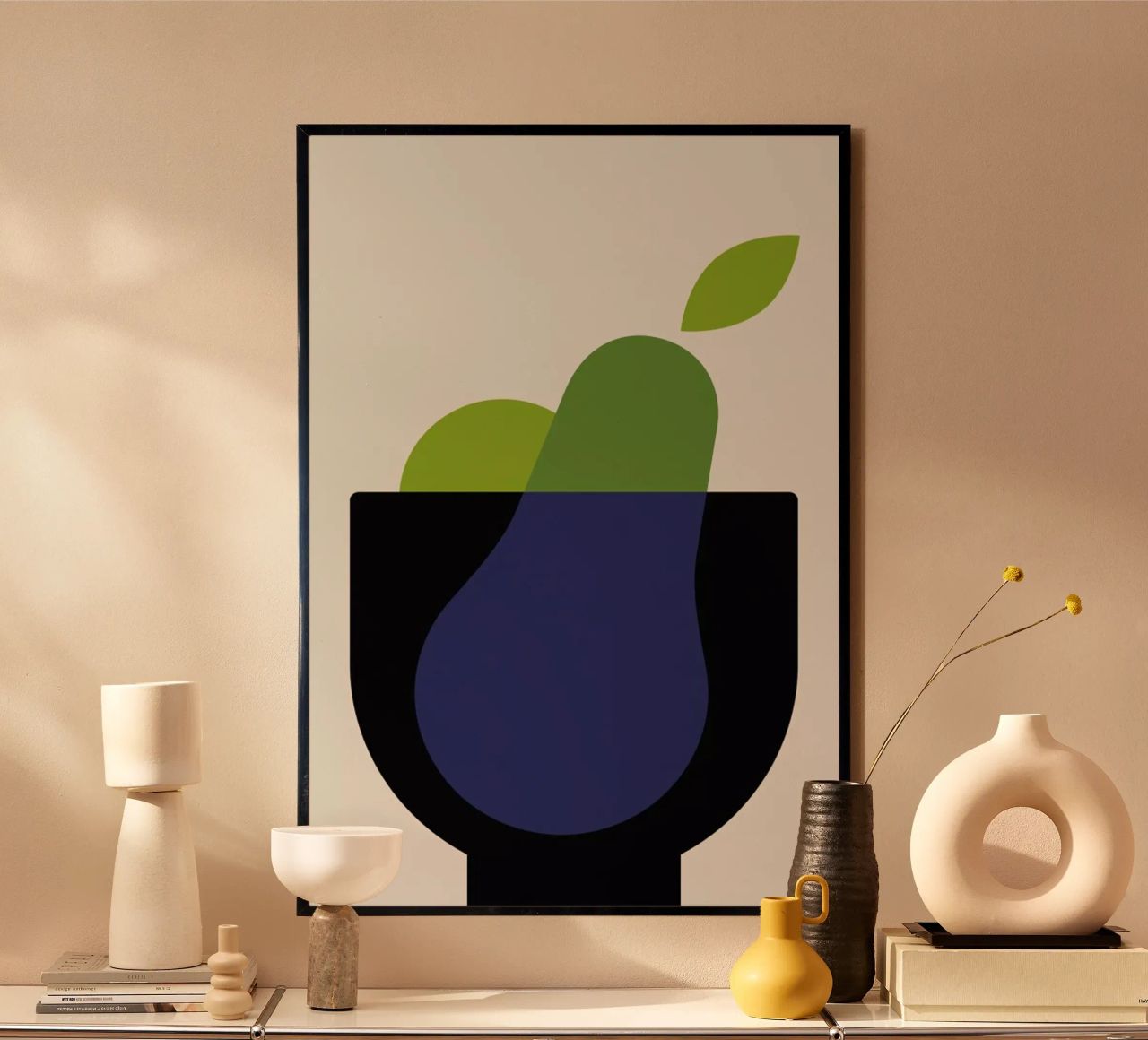 Pears poster by Bo Lundberg