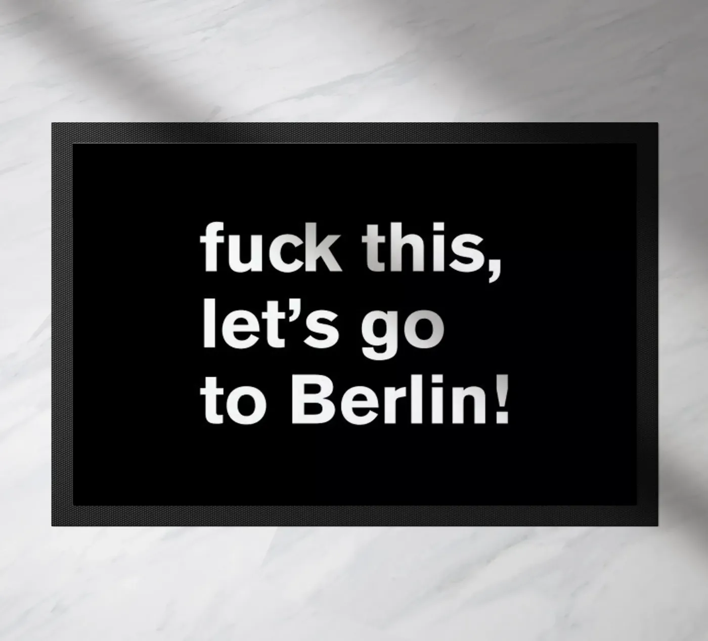 Fuck this doormat by Magdalena Lindstedt