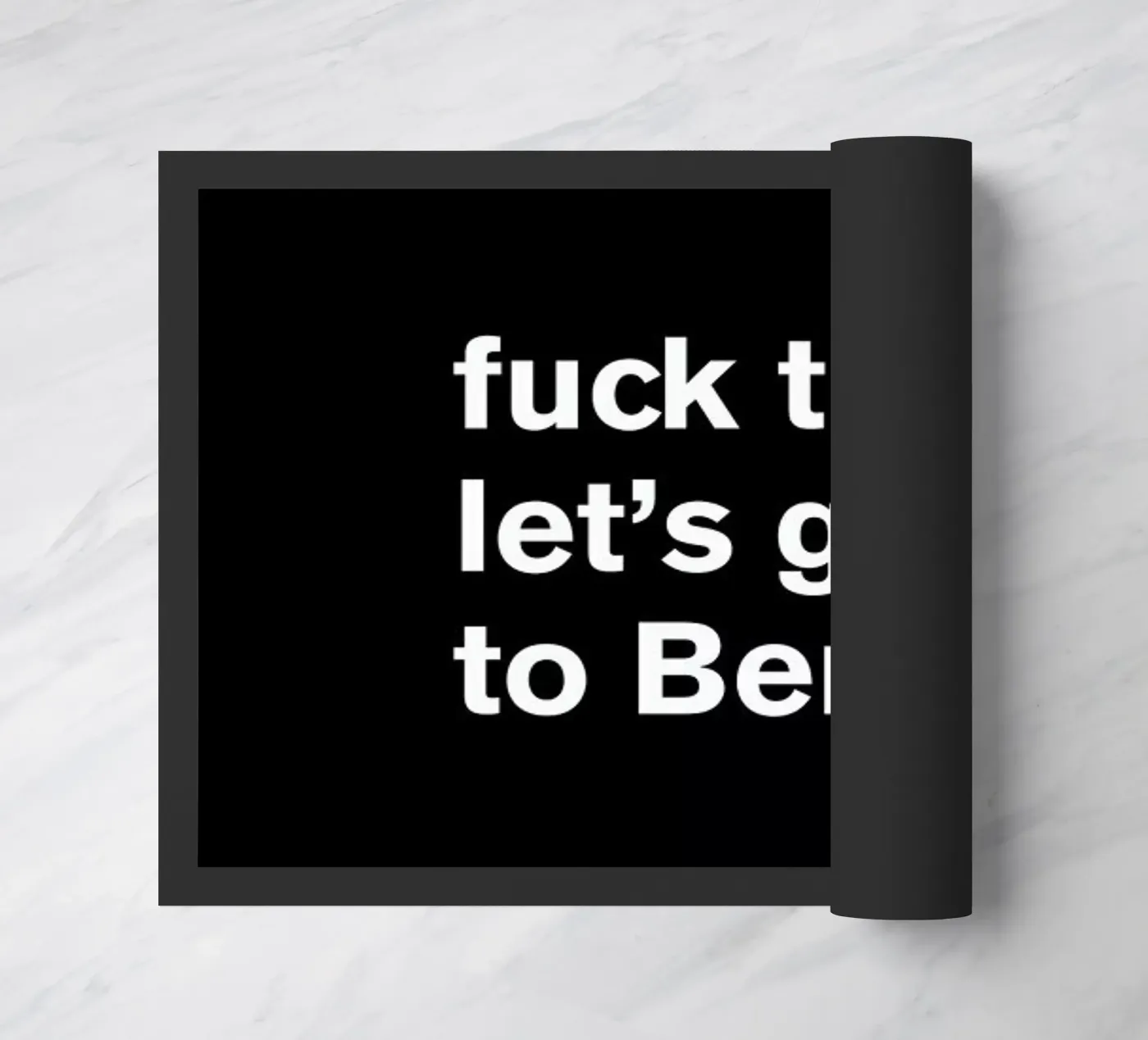 Fuck this doormat by Magdalena Lindstedt