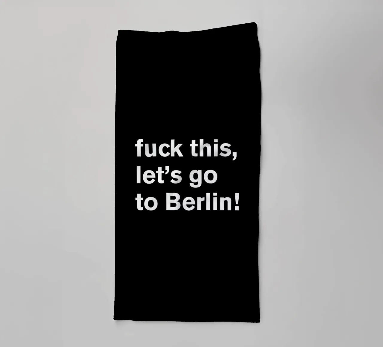 Fuck this towel by Magdalena Lindstedt
