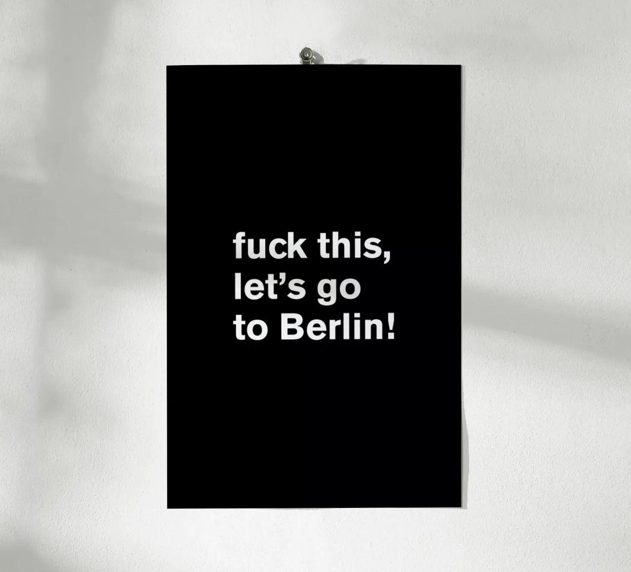 Fuck this poster da Magdalena Lindstedt