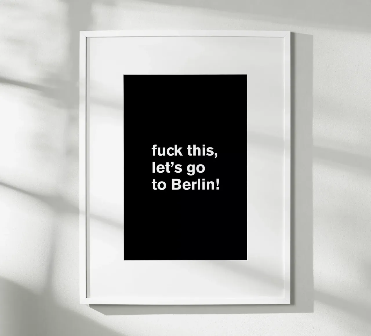 Fuck this poster da Magdalena Lindstedt