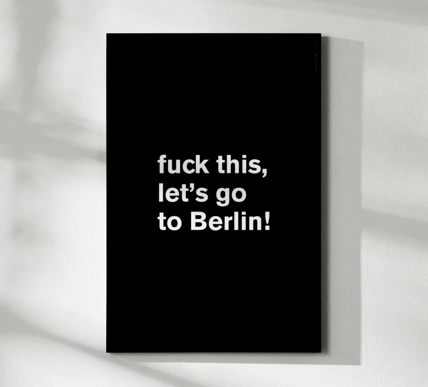 Fuck this poster da Magdalena Lindstedt