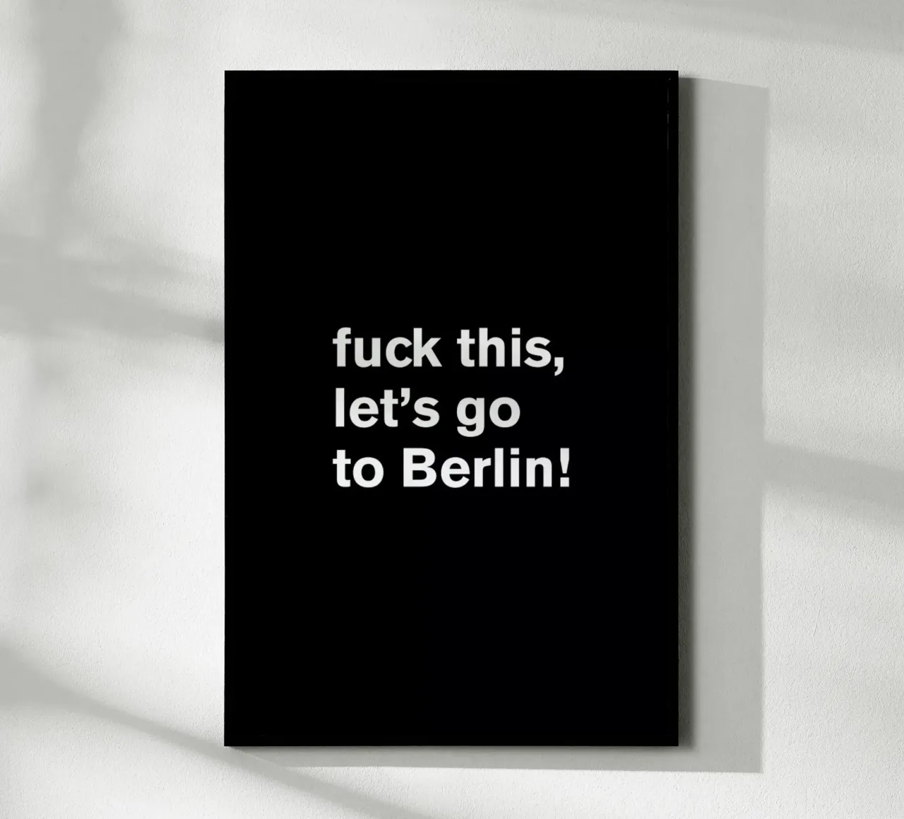 Fuck this poster da Magdalena Lindstedt