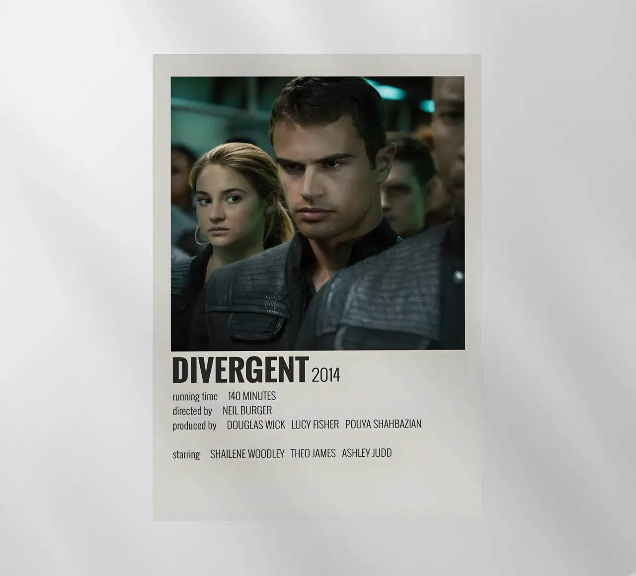 DIVERGENT 2014 pellicola backlit da MVFminimalist