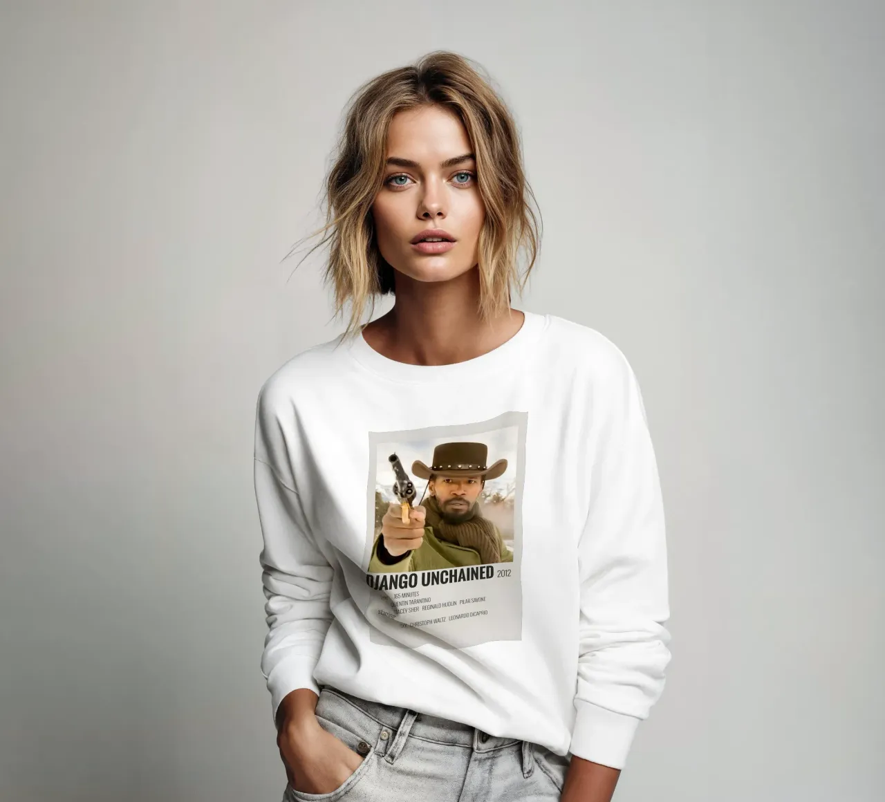 DJANGO UNCHAINED 2012 sweatshirt by MVFminimalist