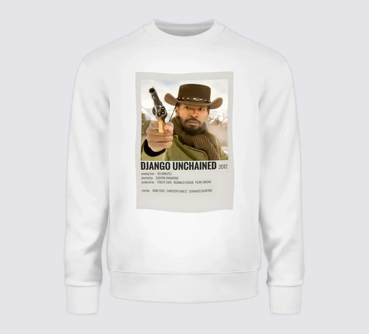 DJANGO UNCHAINED 2012 felpa da MVFminimalist