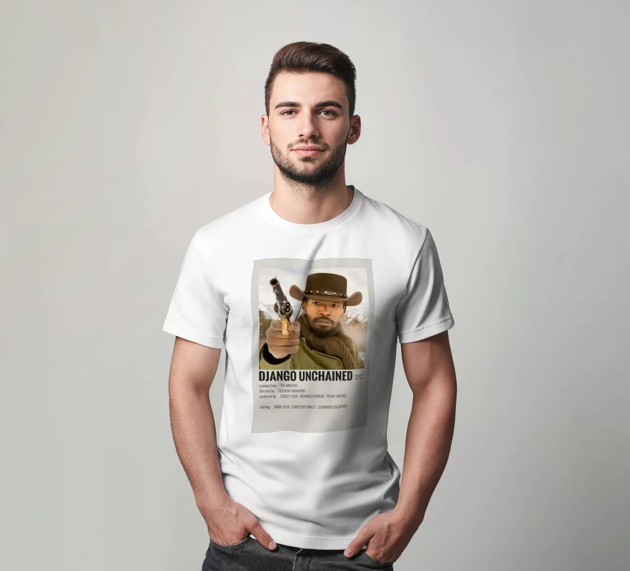 DJANGO UNCHAINED 2012 t-shirt da MVFminimalist