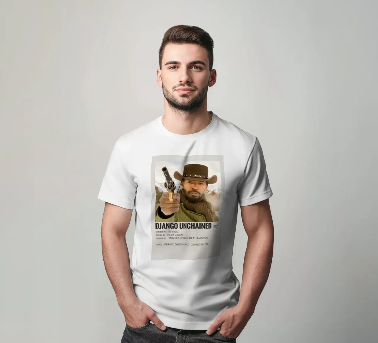 DJANGO UNCHAINED 2012 t-shirt da MVFminimalist