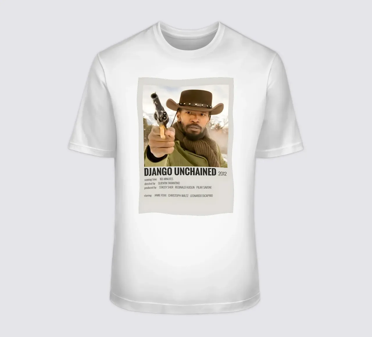 DJANGO UNCHAINED 2012 t-shirt da MVFminimalist