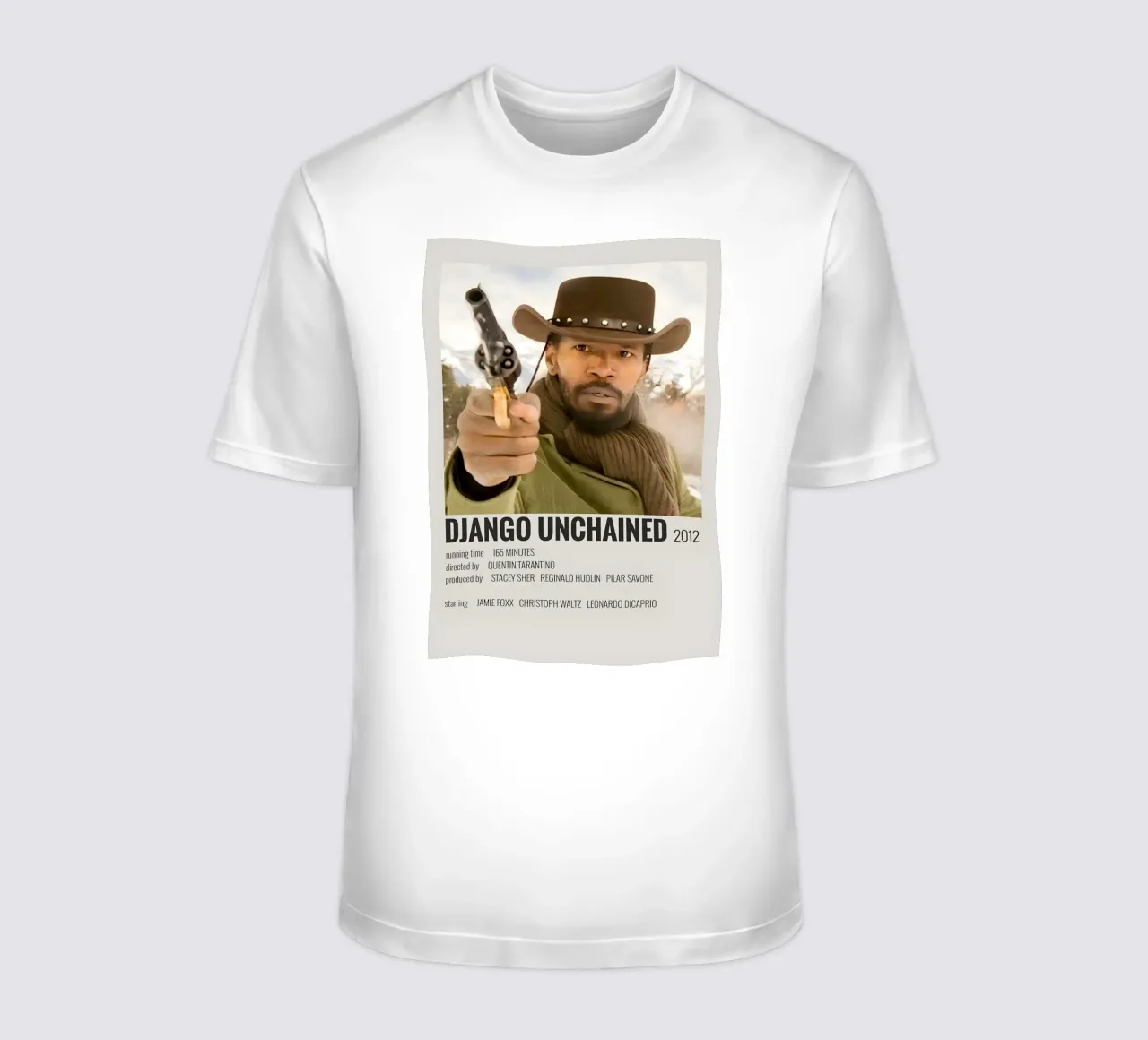 DJANGO UNCHAINED 2012 t-shirt da MVFminimalist