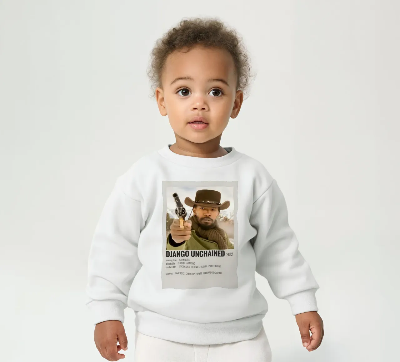 DJANGO UNCHAINED 2012 felpa neonato da MVFminimalist