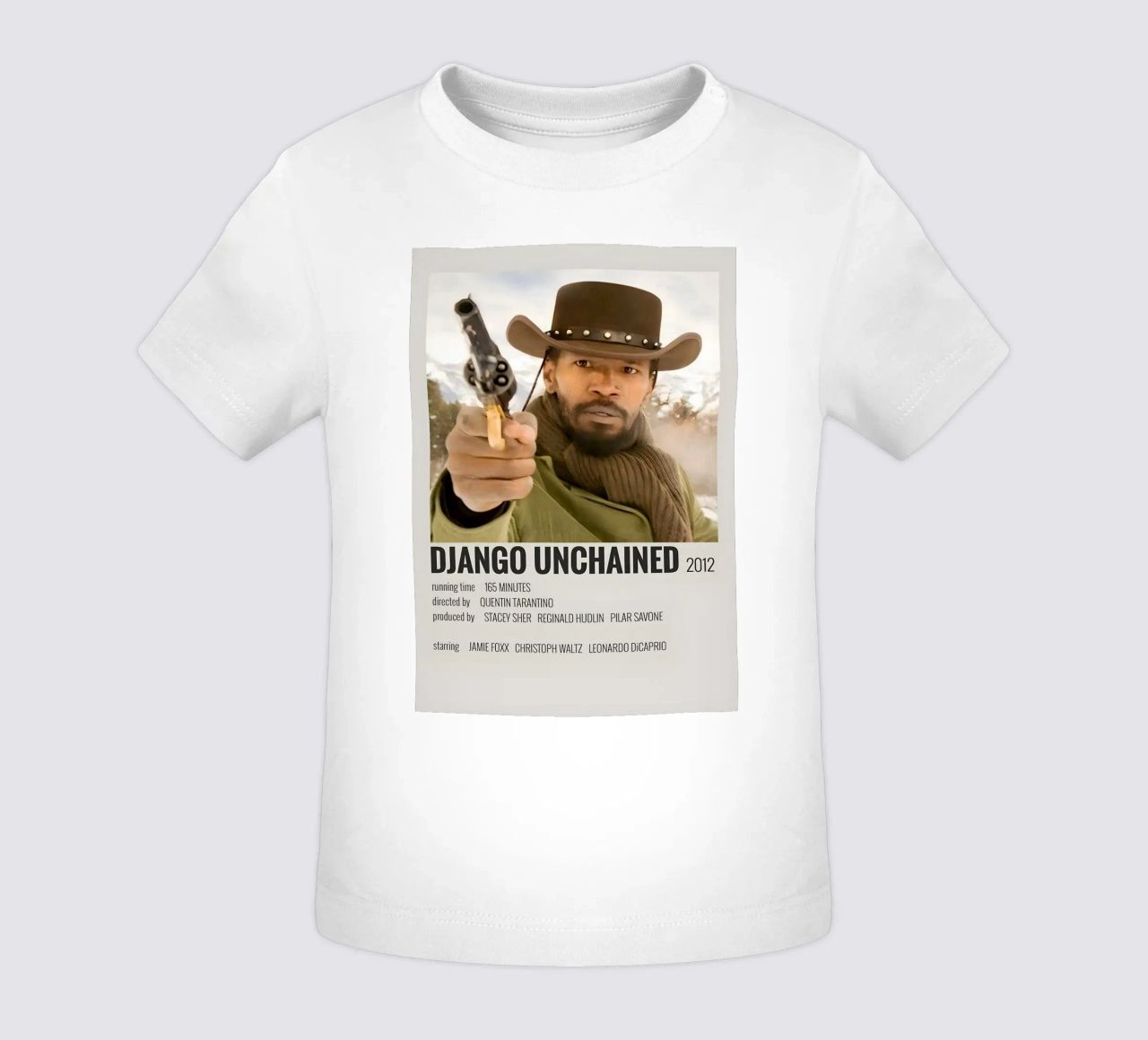 DJANGO UNCHAINED 2012 maglietta neonato da MVFminimalist