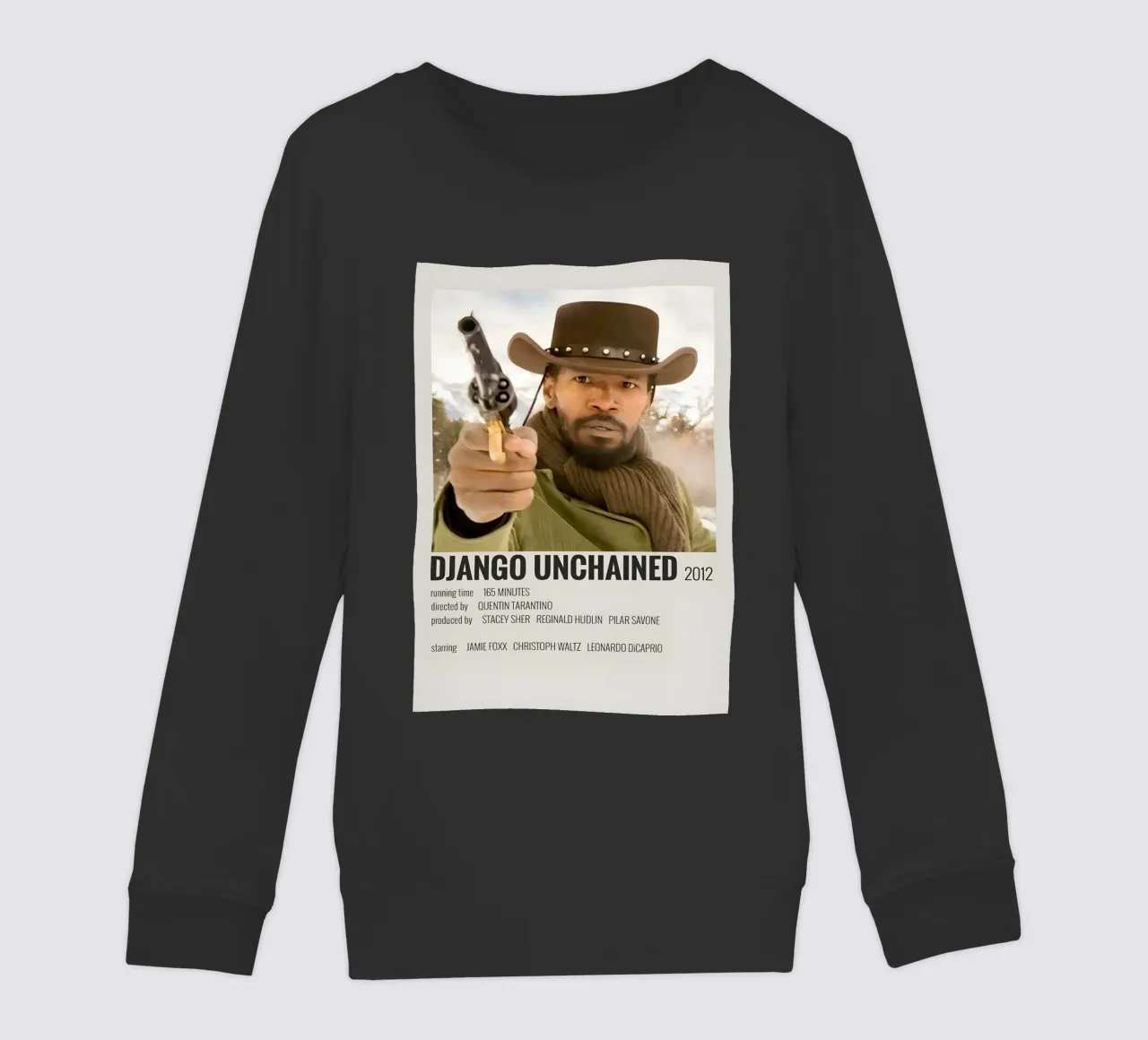 DJANGO UNCHAINED 2012 felpa bambino da MVFminimalist