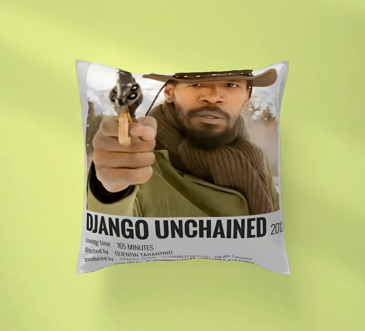 DJANGO UNCHAINED 2012 cuscino da MVFminimalist