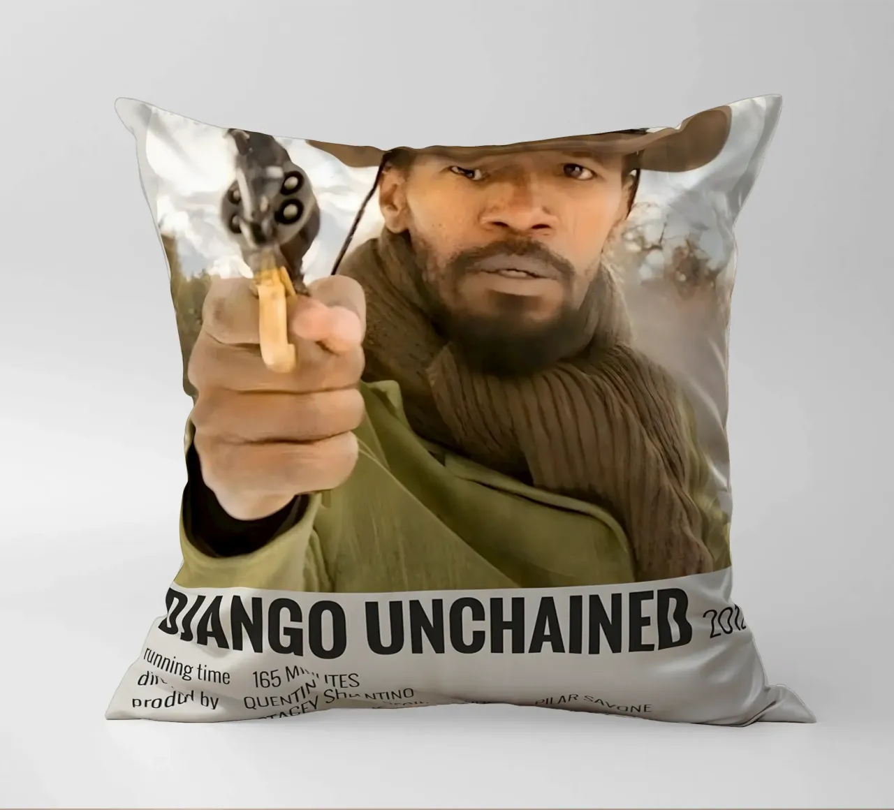 DJANGO UNCHAINED 2012 kussen van MVFminimalist