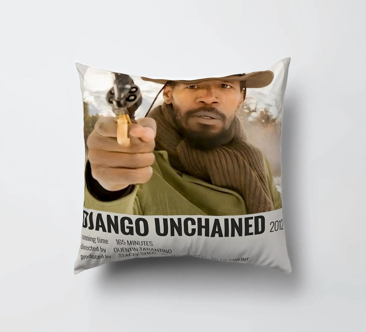 DJANGO UNCHAINED 2012 cuscino da MVFminimalist