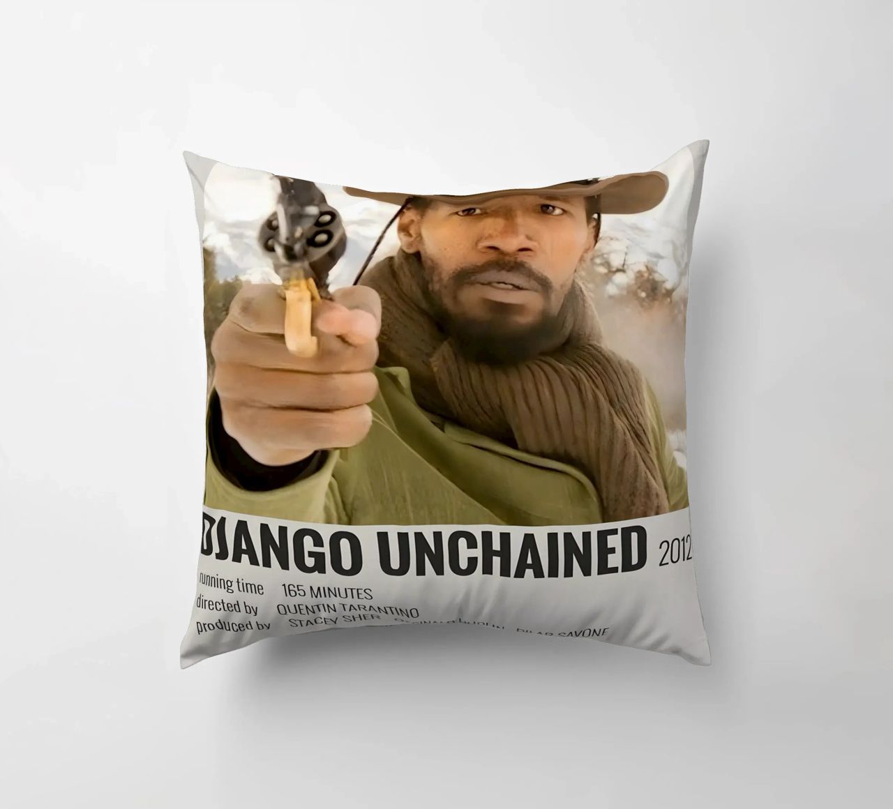 DJANGO UNCHAINED 2012 cuscino da MVFminimalist