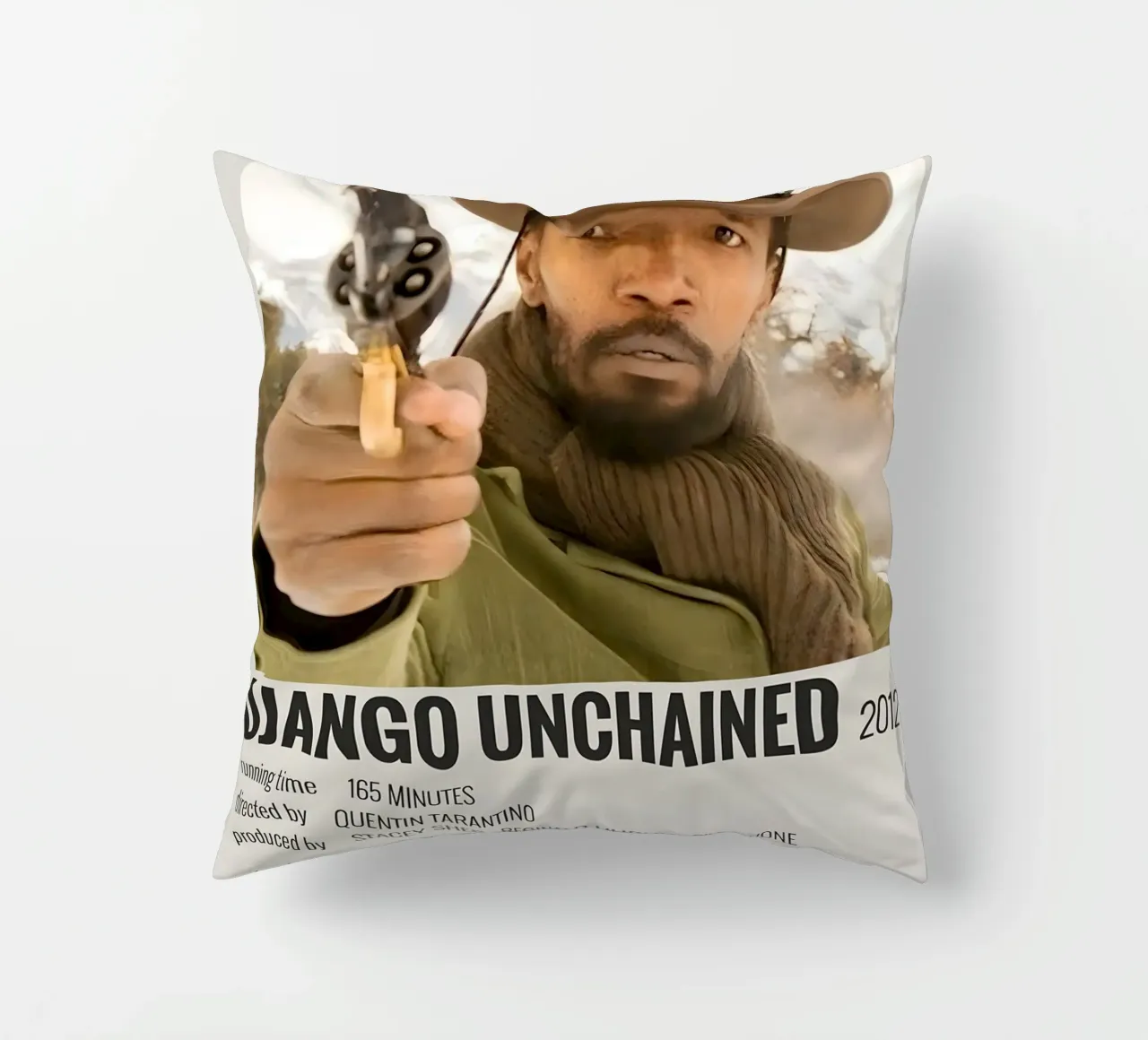 DJANGO UNCHAINED 2012 cuscino da MVFminimalist