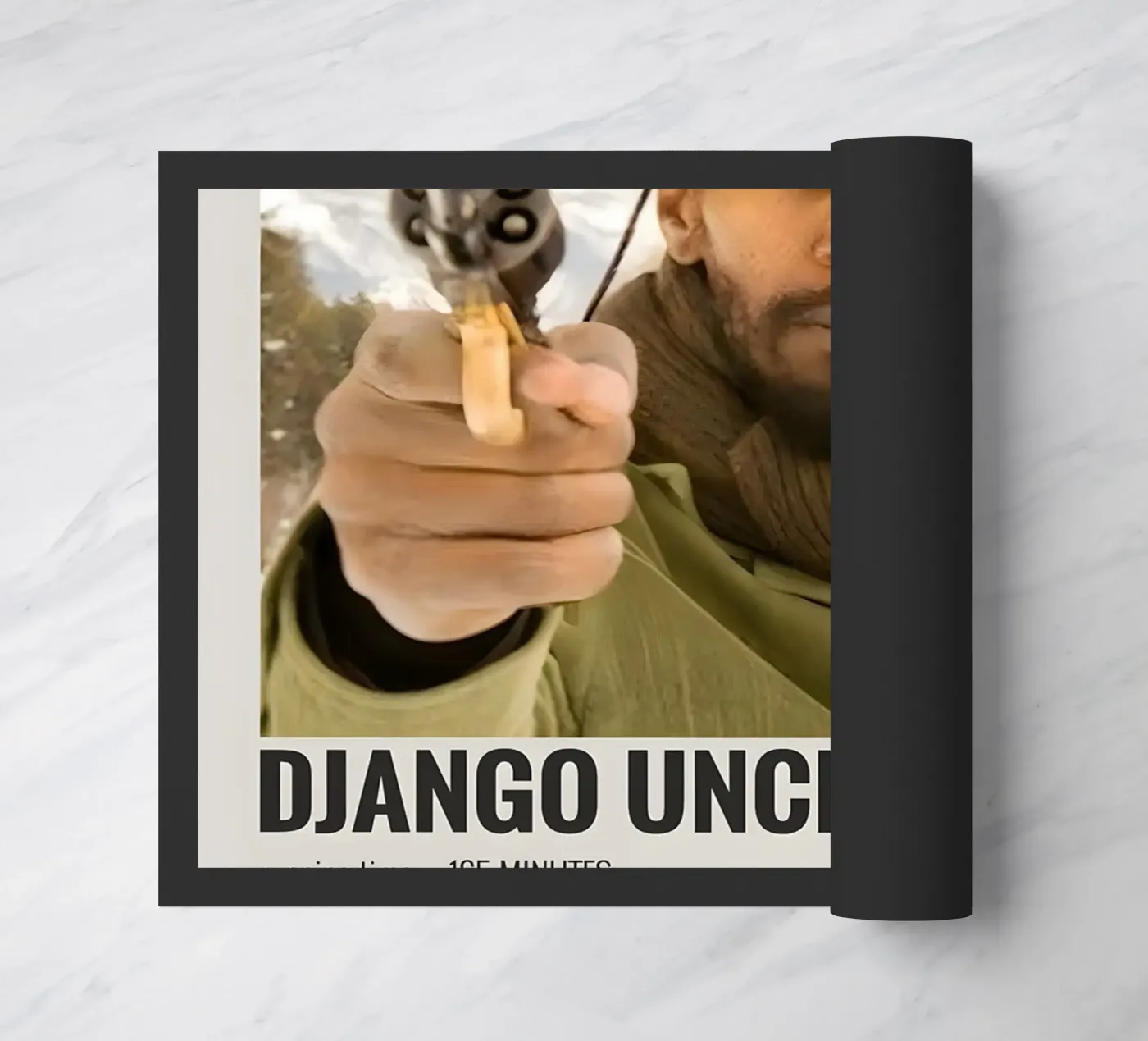 DJANGO UNCHAINED 2012 deurmat van MVFminimalist