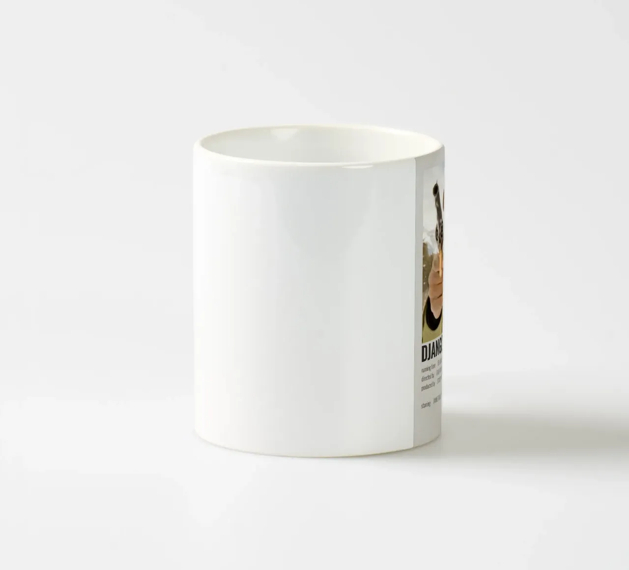 DJANGO UNCHAINED 2012 mug en céramique de MVFminimalist