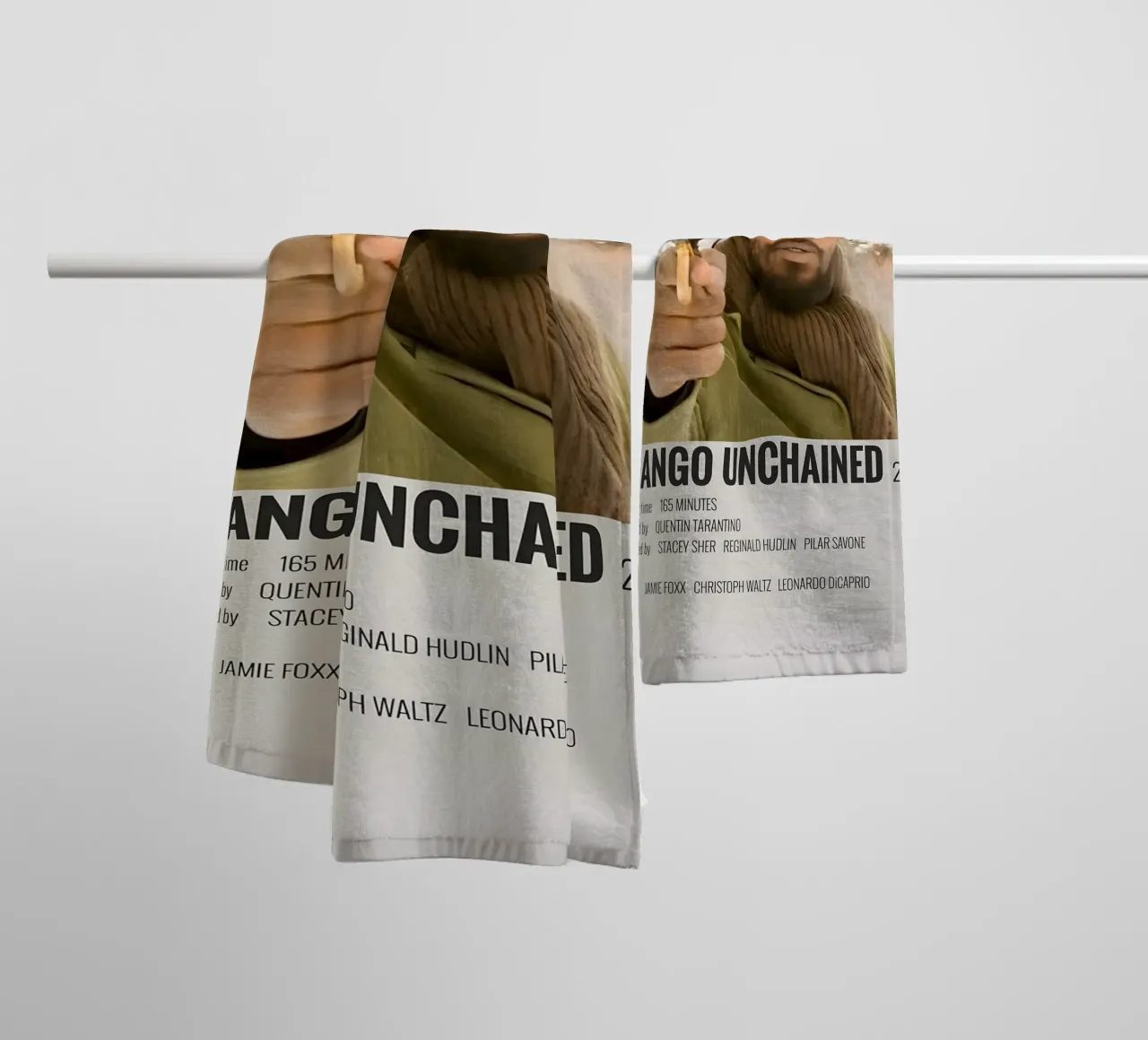 DJANGO UNCHAINED 2012 asciugamano da bagno da MVFminimalist