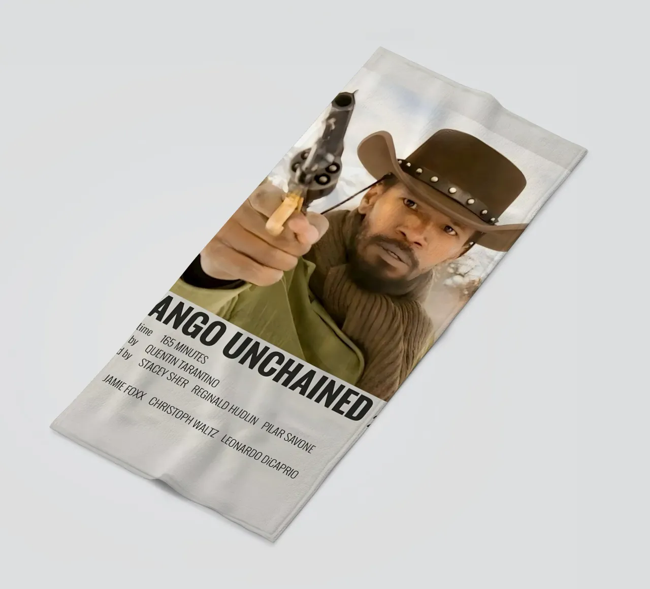 DJANGO UNCHAINED 2012 telo mare da MVFminimalist