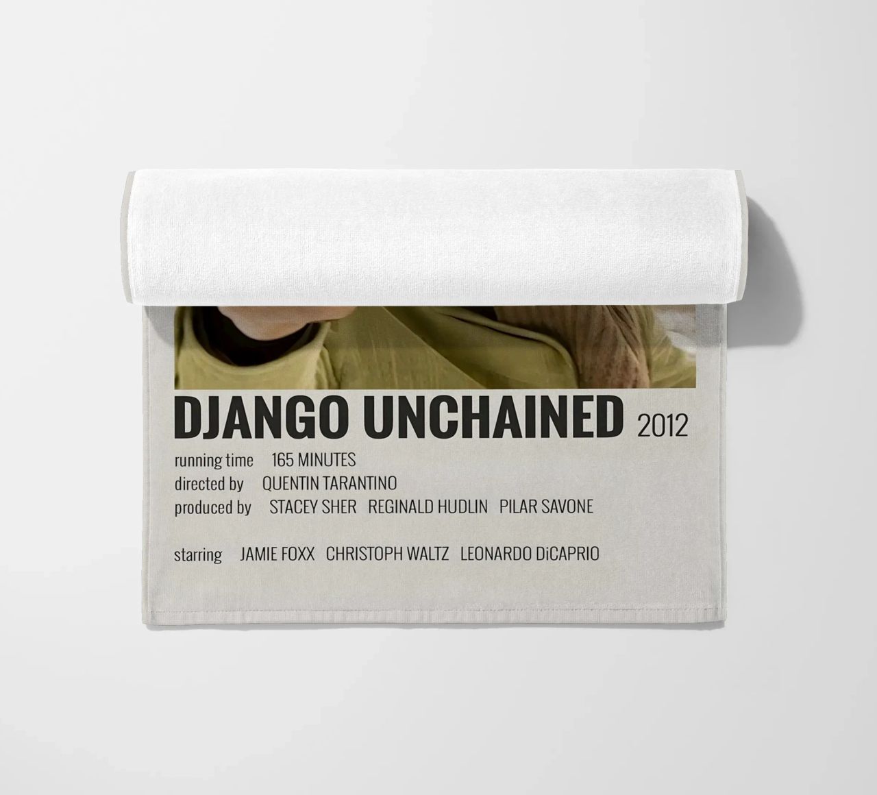 DJANGO UNCHAINED 2012 telo mare da MVFminimalist
