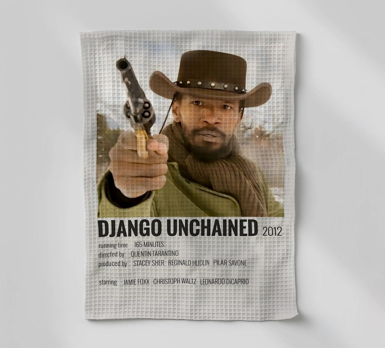 DJANGO UNCHAINED 2012 canovaccio da cucina da MVFminimalist