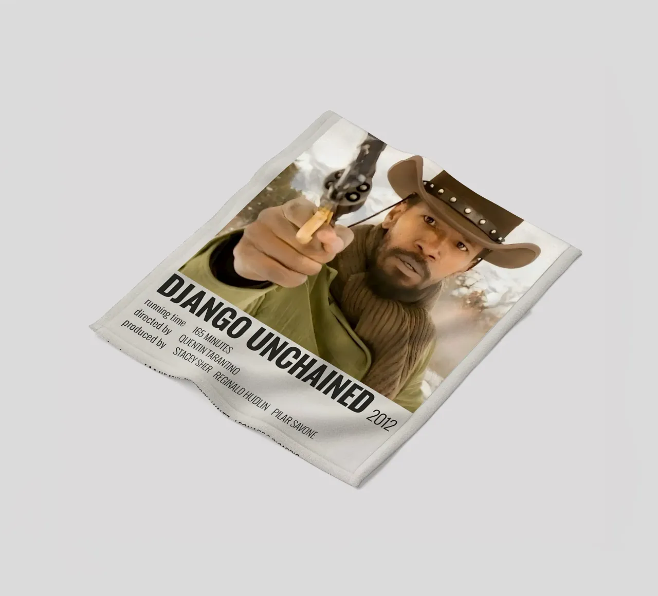 DJANGO UNCHAINED 2012 coperta in pile da MVFminimalist