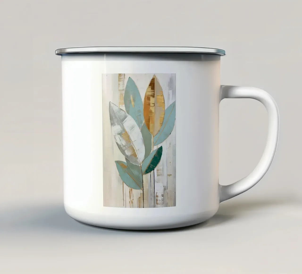 Arte da parete di Imagine tazza in smalto da Imagine