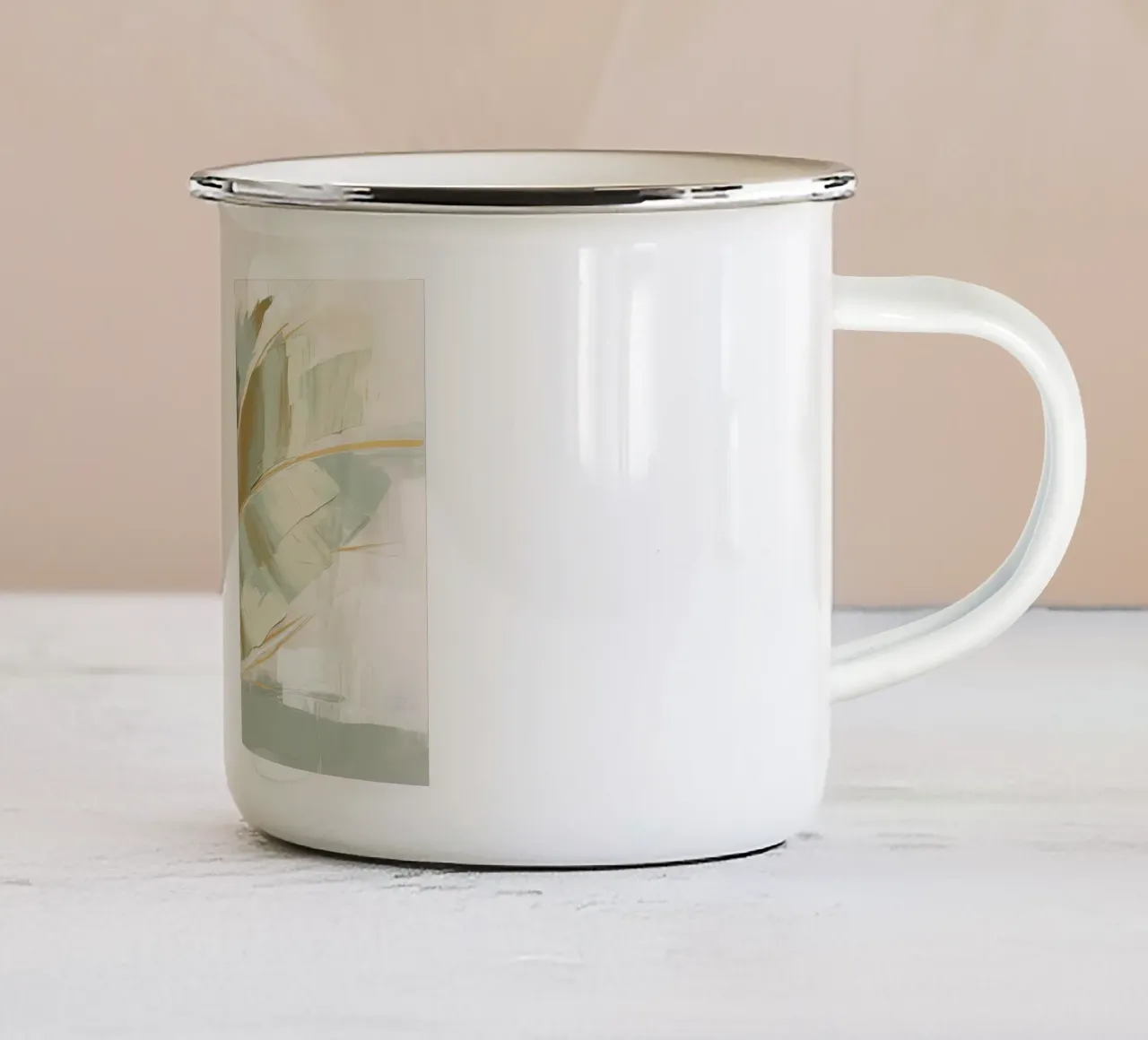 Arte da parete di Imagine tazza in smalto da Imagine
